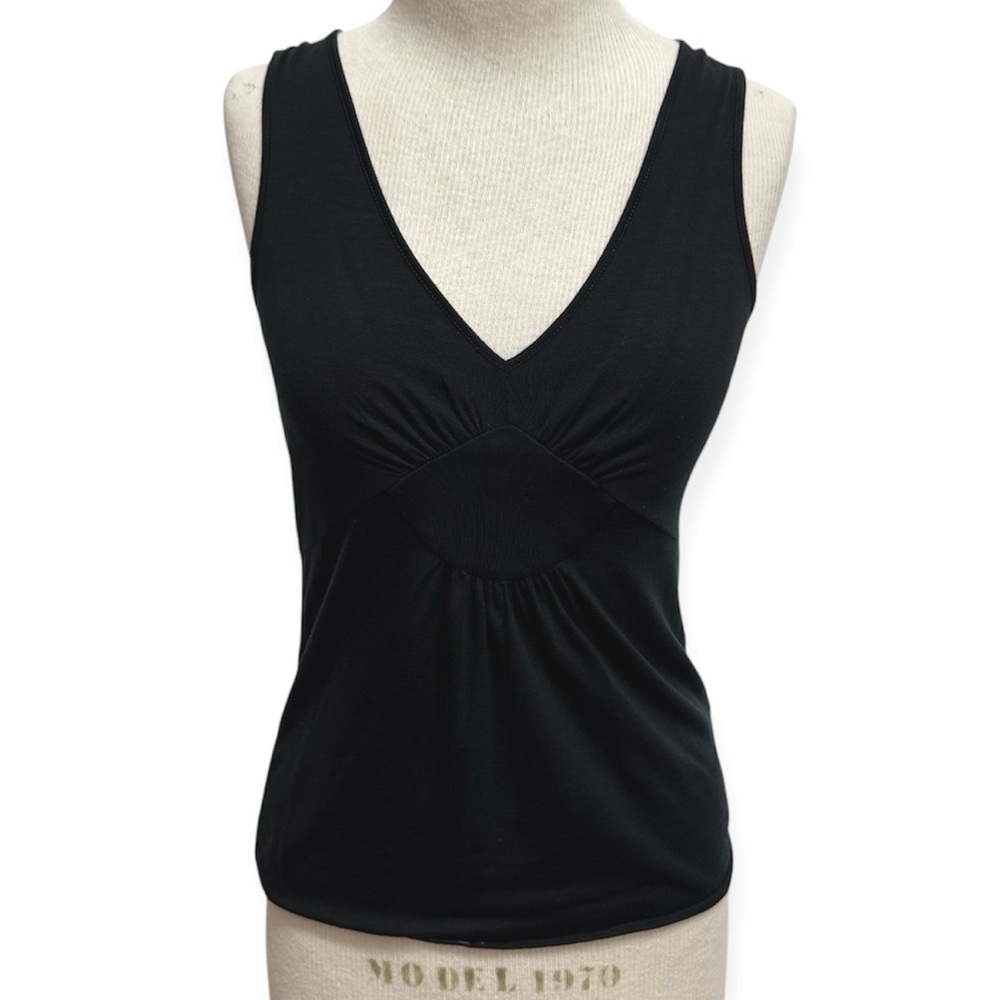 Vintage‎ Banana Republic Y2K Babydoll Stretch Diamond Top